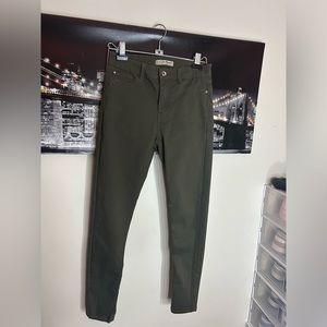 Super soft Navy green jeans/leggings! Size 2!